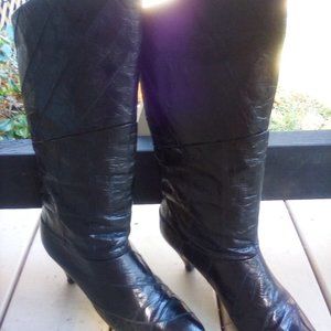 Eel Skin Boots